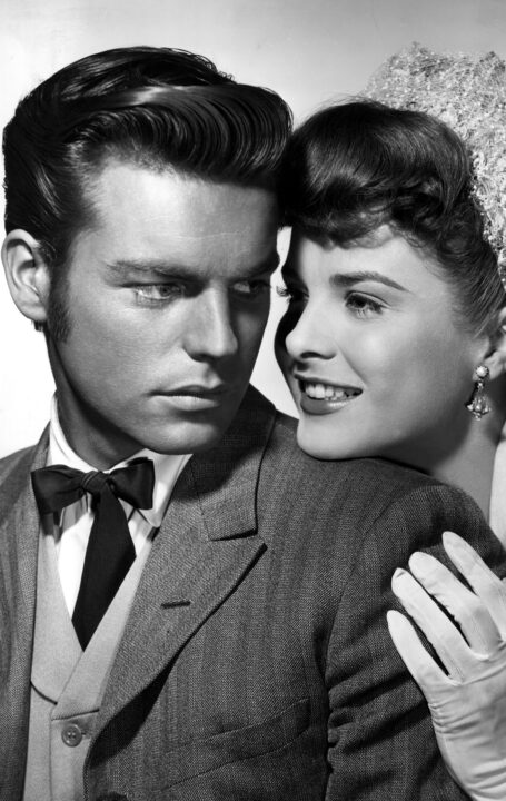 BROKEN LANCE, Robert Wagner, Jean Peters, 1954