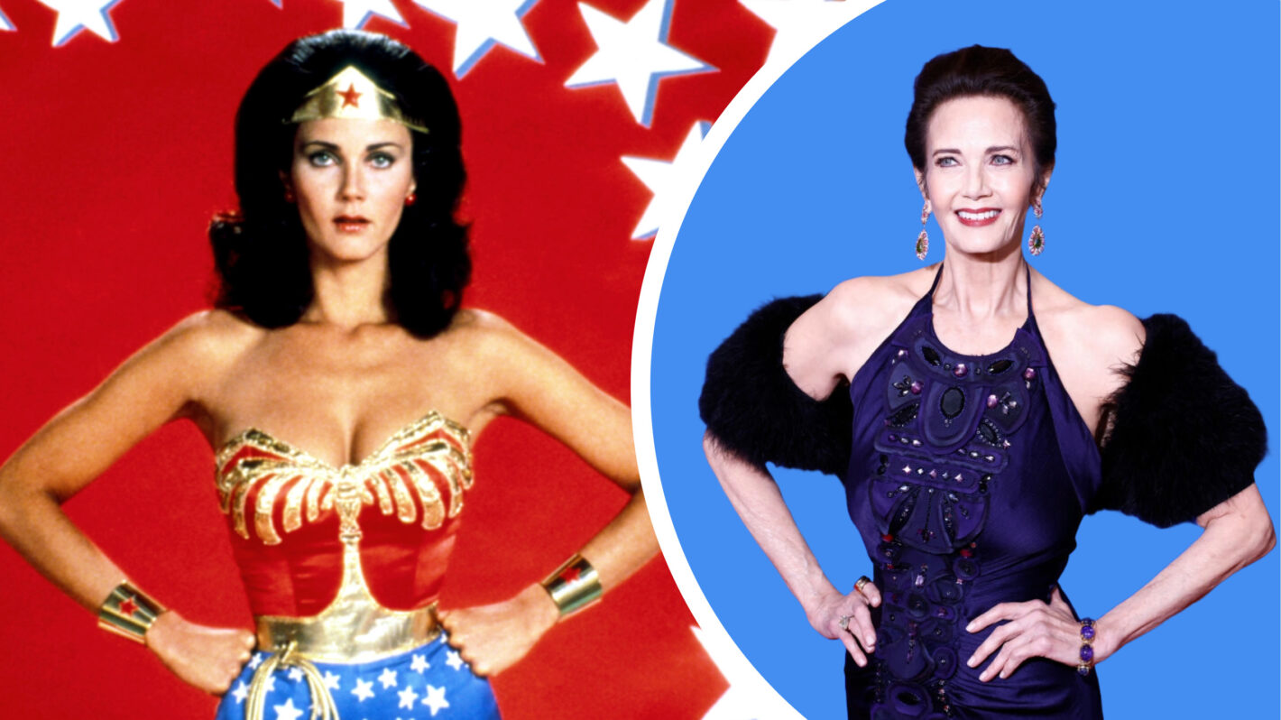 'Wonder Woman' Star Lynda Carter Shares Cheeky Swimsuit Throwback to Promote Her New Song “Pink Slip Lollipop”