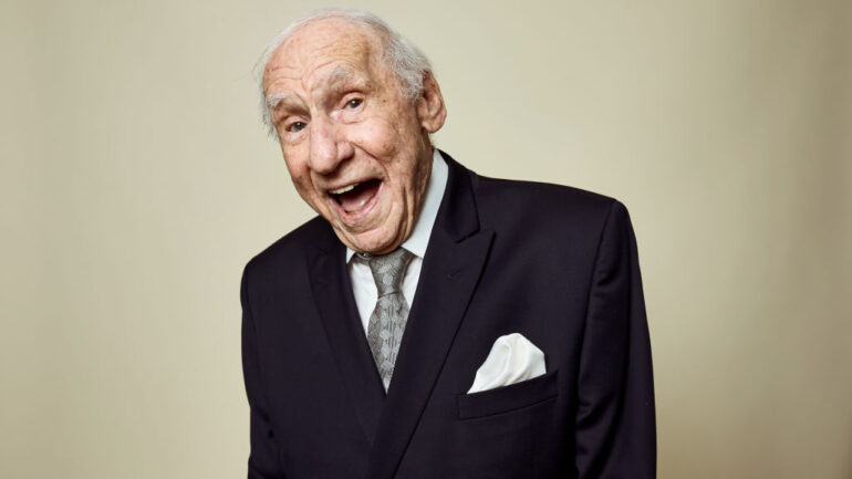 Mel Brooks poses for a portrait during the 2024 Peabody Awards at Beverly Wilshire, A Four Seasons Hotel on June 09, 2024 in Beverly Hills, California