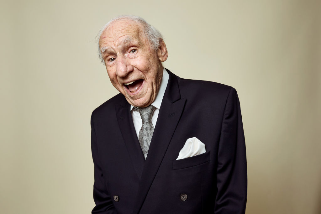 Mel Brooks poses for a portrait during the 2024 Peabody Awards at Beverly Wilshire, A Four Seasons Hotel on June 09, 2024 in Beverly Hills, California