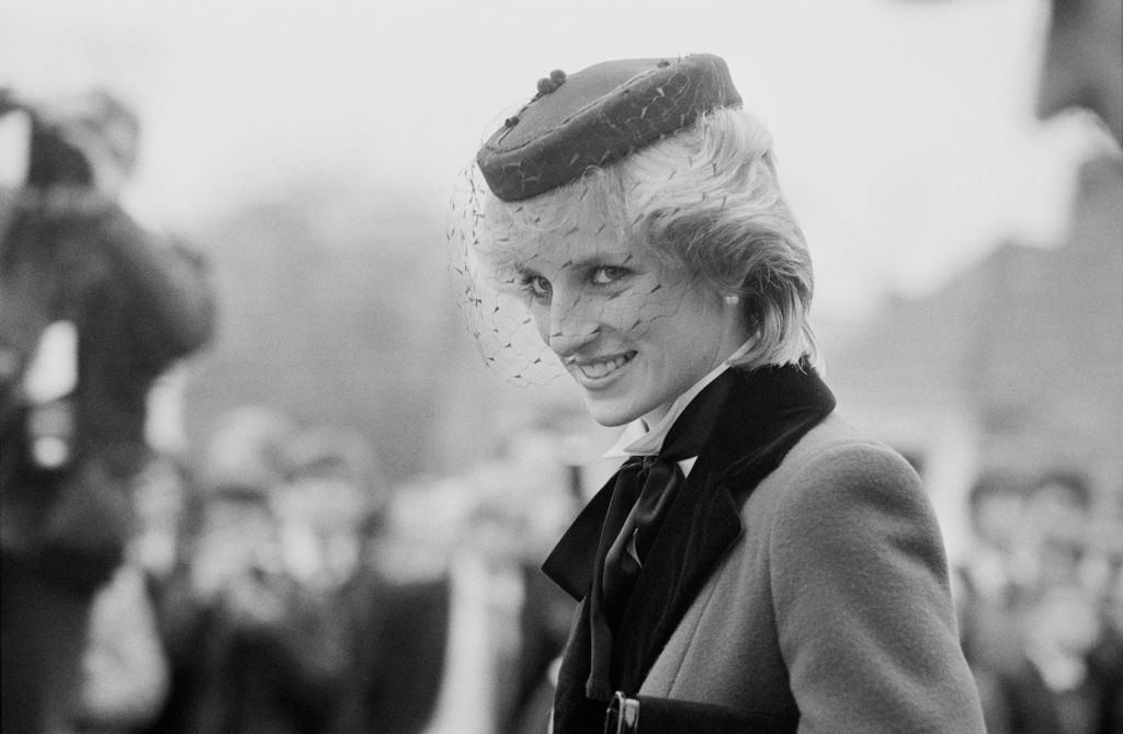 Diana, Princess of Wales (1961 - 1997), visits Colston's School in Bristol, UK, 19th November 1983