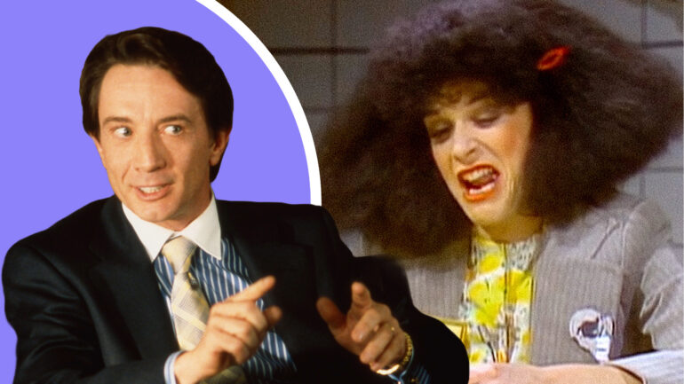 Martin Short and Gilda Radner