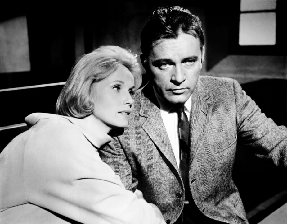 THE SANDPIPER, from left, Eva Marie Saint, Richard Burton, 1965