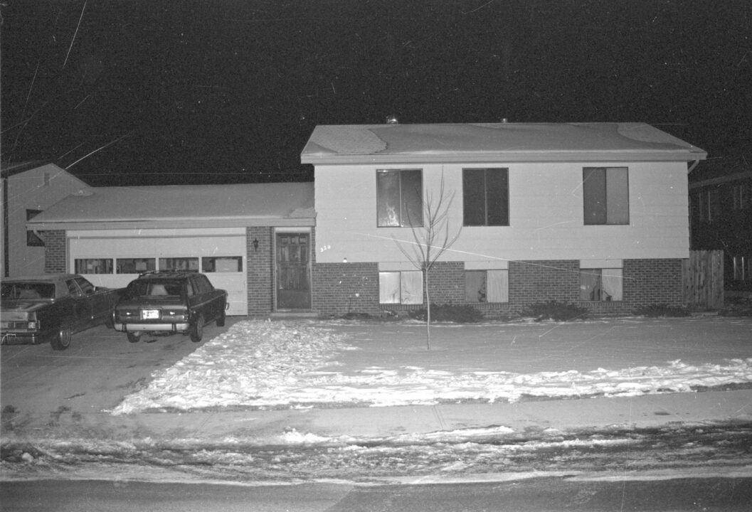 Picture of Jonelle Matthews' house in 1984 murder case, from Girl on the Milk Carton (2024)