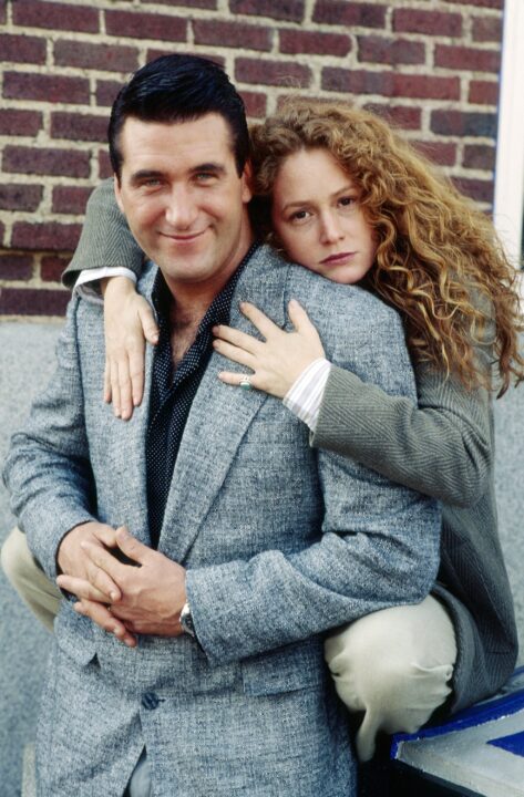 HOMICIDE: LIFE ON THE STREET, from left, Daniel Baldwin, Melissa Leo, 1993-99. ph: