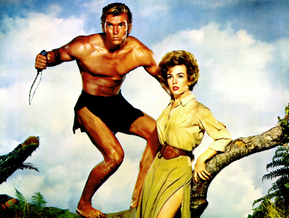 TARZAN THE APE MAN, Denny Miller, Joanna Barnes, 1959