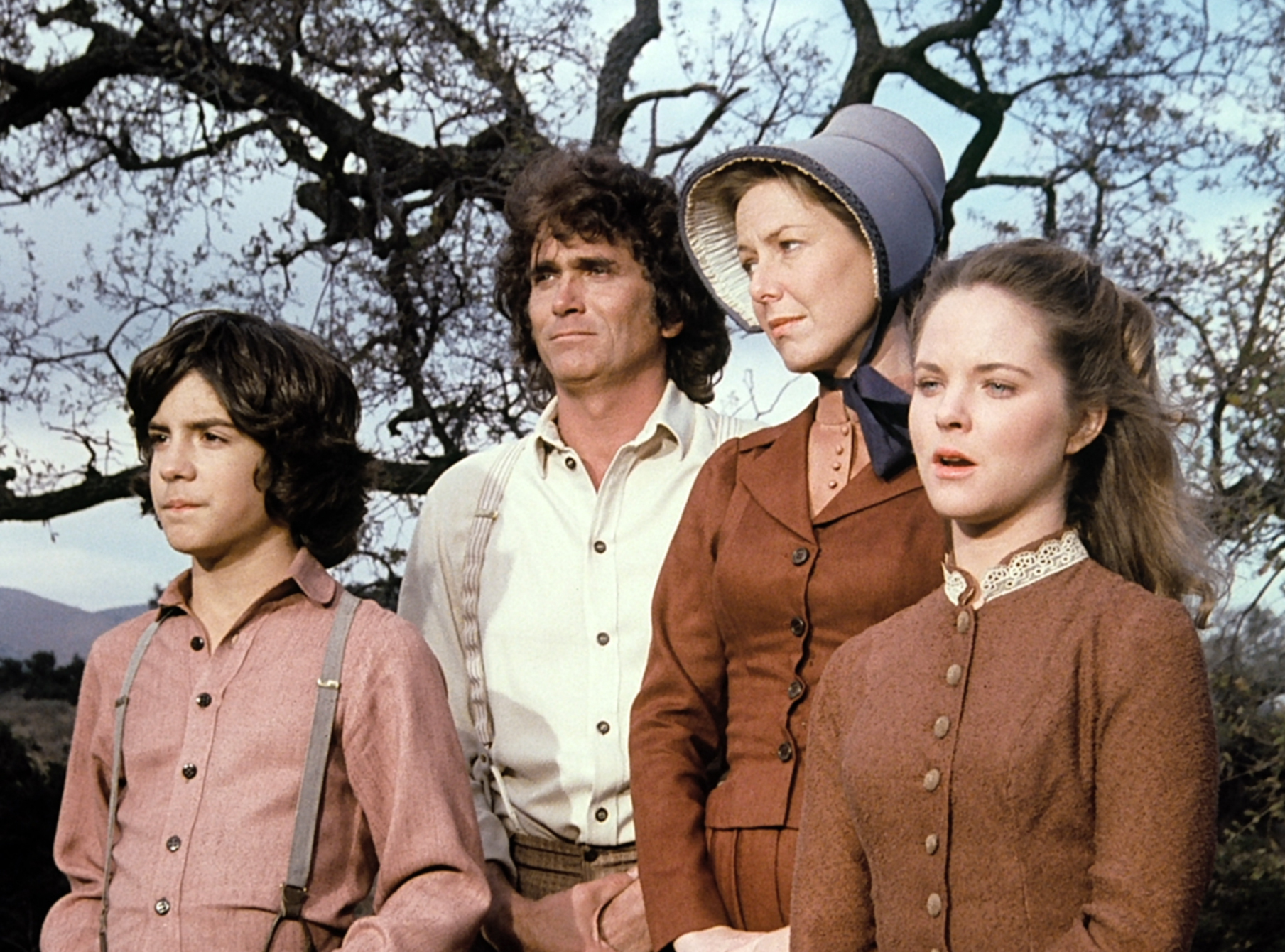LITTLE HOUSE ON THE PRAIRIE, (from left): Mathew Laborteaux, Michael Landon, Karen Grassle, Melissa Sue Anderson, 'Make Them Proud, Part II', (Season 6, ep. 619, aired Feb. 4, 1980), 1974-1983.
