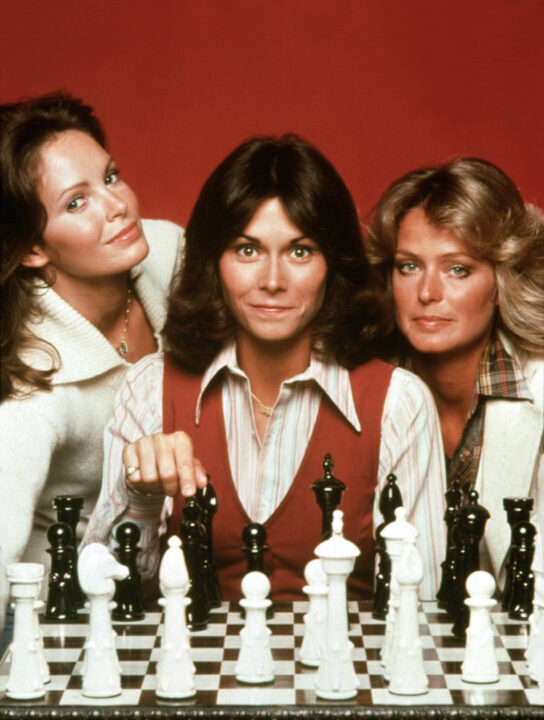 CHARLIE'S ANGELS, Jaclyn Smith, Kate Jackson, Farrah Fawcett, 1976-1981
