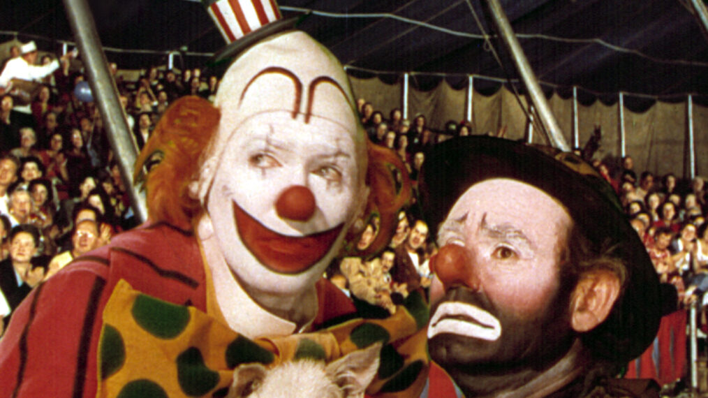 The Greatest Show on Earth James Stewart, Emmett Kelly, 1952