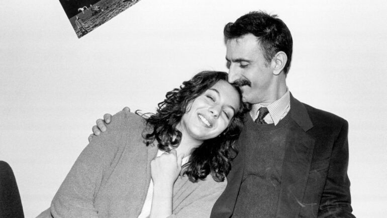 CIRCA 2000 Photo of Moon Unit ZAPPA and Frank ZAPPA