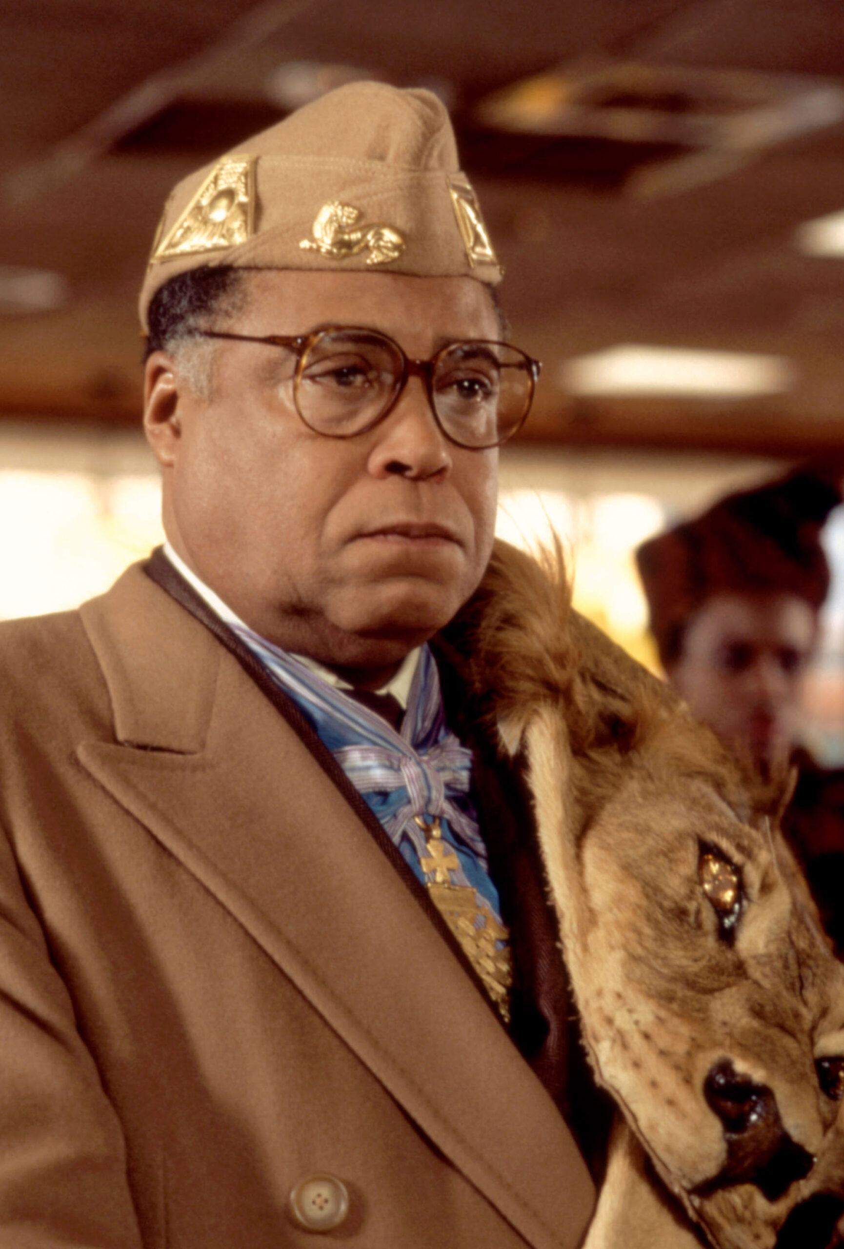 COMING TO AMERICA, James Earl Jones, 1988,