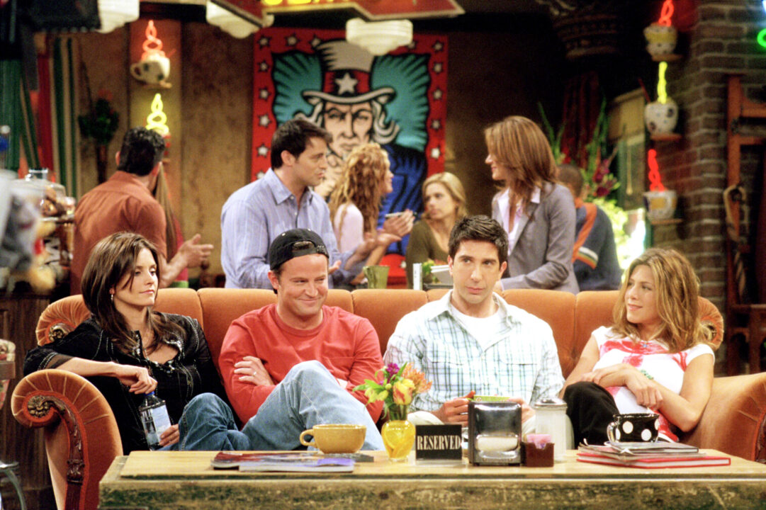 FRIENDS, Courteney Cox Arquette, Matt LeBlanc, Matthew Perry, David Schwimmer, Sasha Alexander, Jennifer Aniston, 'The One With Joey's Interview', (Season 8, epis. #819, aired 04/04/2002), 1994-2004,