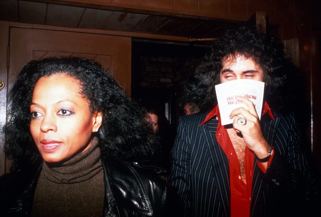 NEW YORK, NY- CIRCA 1979: Diana Ross and Gene Simmons circa 1979 in New York City, New York.