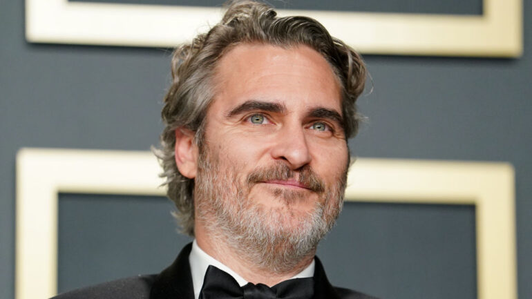 Joaquin Phoenix, winner of the Actor in a Leading Role award for
