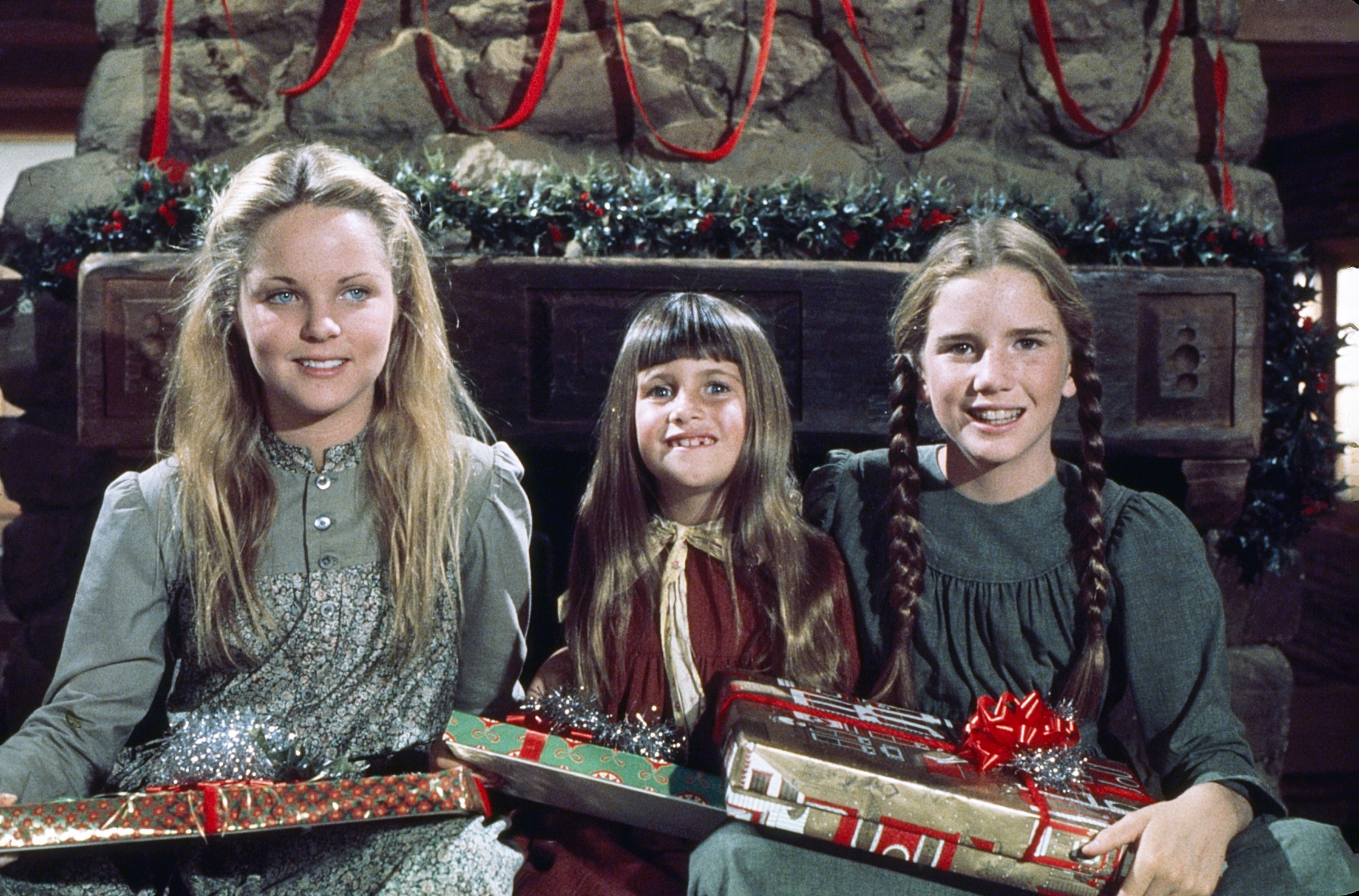 LITTLE HOUSE ON THE PRAIRIE, from left: Melissa Sue Anderson, Lindsay /Sidney Greenbush, Melissa Gilbert, 1974-83.