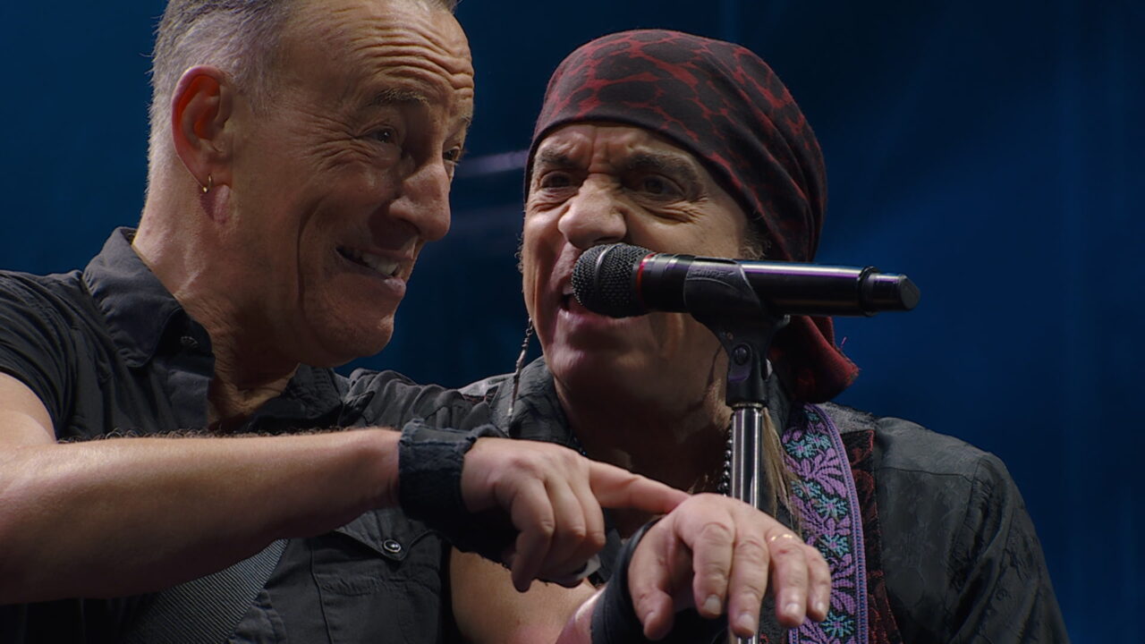 Bruce Springsteen and Stevie Van Zandt in "Road Diary"