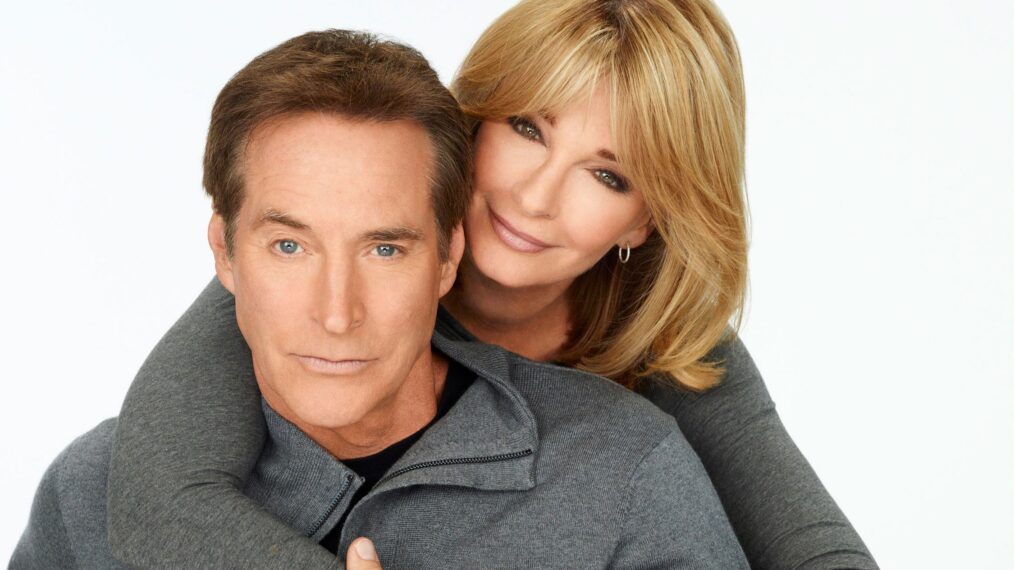 DAYS OF OUR LIVES, from left: Drake Hogestyn, Deidre Hall, (Season 45, 2011).