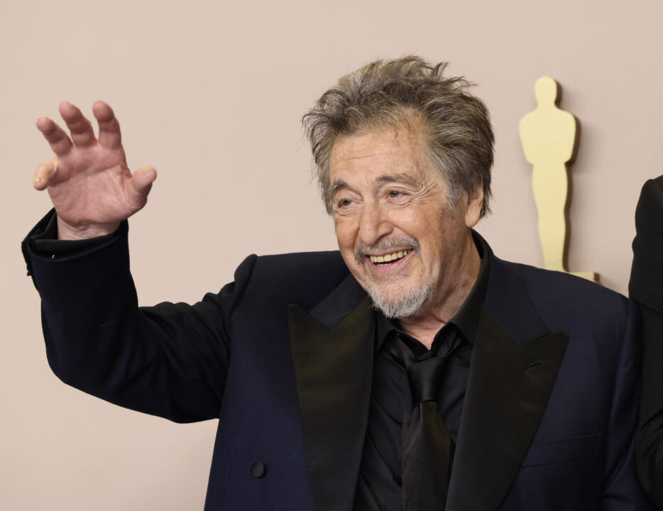 HOLLYWOOD, CALIFORNIA - MARCH 10: Al Pacino poses in the press room during the 96th Annual Academy Awards at Ovation Hollywood on March 10, 2024 in Hollywood, California.