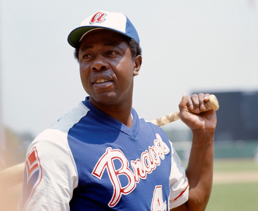Hank Aaron, 1972.
