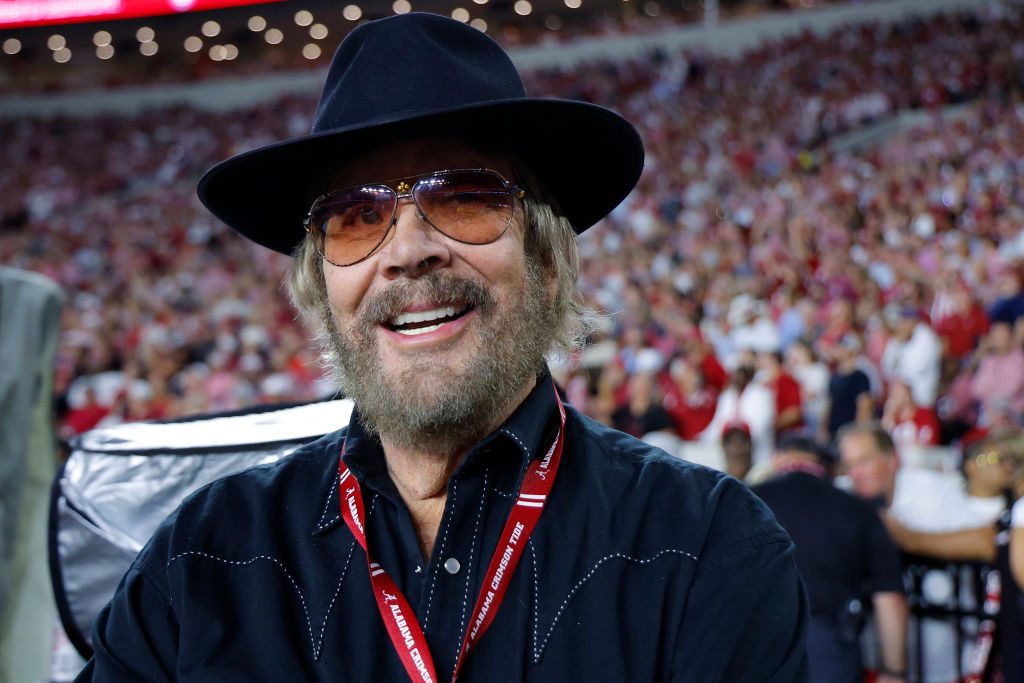 Musician Hank Williams Jr. at Bryant-Denny Stadium on September 28, 2024 in Tuscaloosa, Alabama