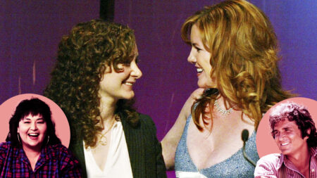 Melissa Gilbert Compares TV Dad Michael Landon to Sister's TV Mom