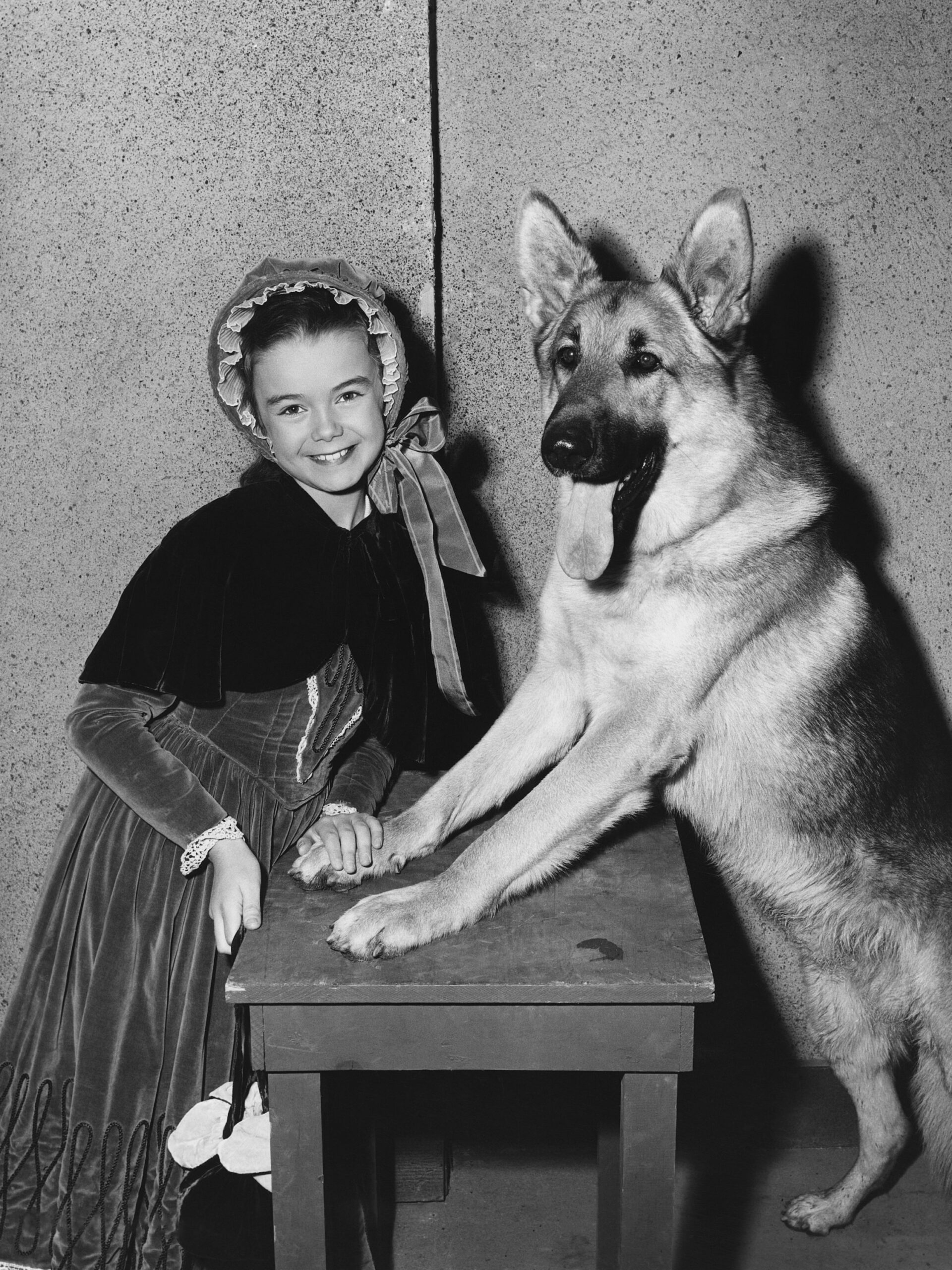 THE ADVENTURES OF RIN TIN TIN, Anna Marie Nanesi (aka Ahna Capri), Rin Tin Tin, 'Hubert's Niece', (Season 3, episode 334, May 10, 1957), 1954-1959