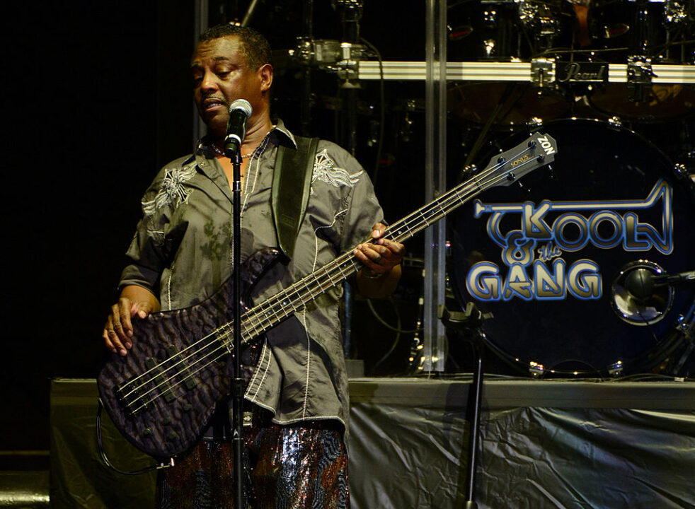Kool and the Gang, Robert 'Kool' Bell performs on the Van Halen 2012 North American tour at Staples Center on June 1, 2012 in Los Angeles, California