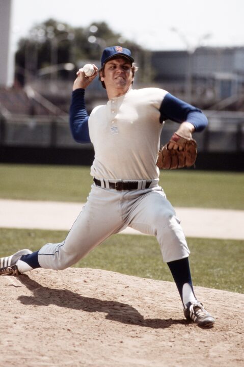 THE CBS FESTIVAL OF LIVELY ARTS FOR YOUNG PEOPLE, Tom Seaver, at Shea Stadium to promote 'Dance of the Athletes,' aired September 26, 1976.