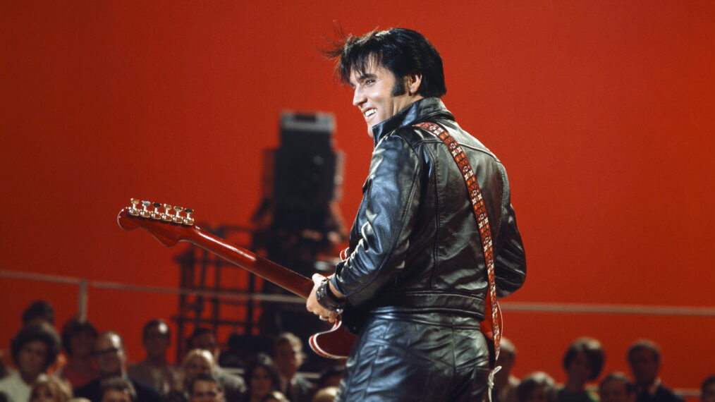 ELVIS: '68 COMEBACK SPECIAL -- Pictured: Elvis Presley during his '68 Comeback Special on NBC --
