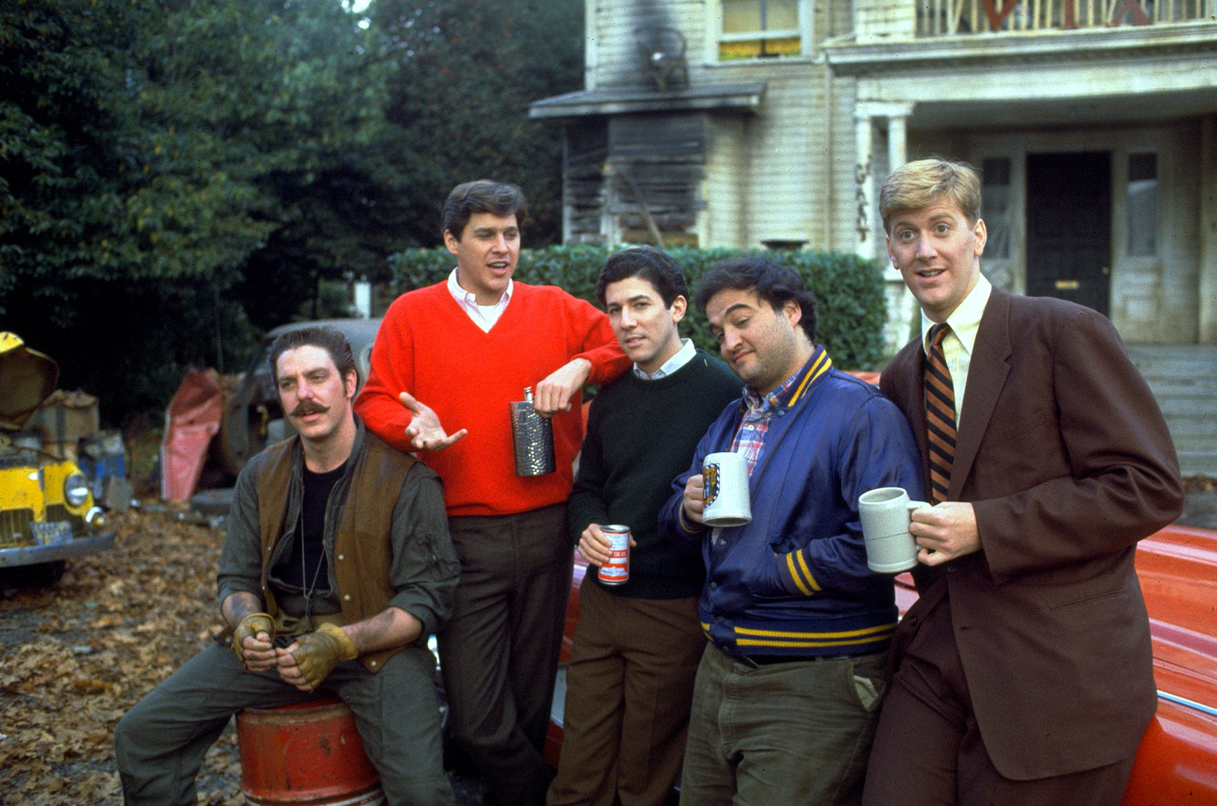 NATIONAL LAMPOON'S ANIMAL HOUSE, Bruce McGill, Tim Matheson, Peter Riegert, John Belushi, James Widdoes, 1978
