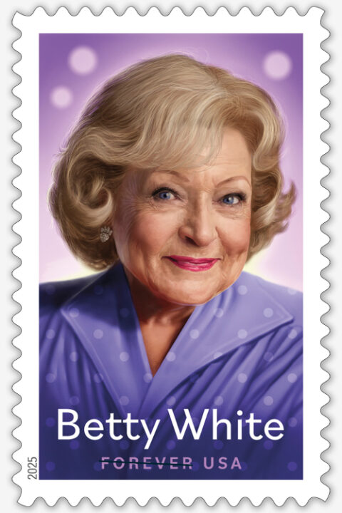 Betty White Stamp