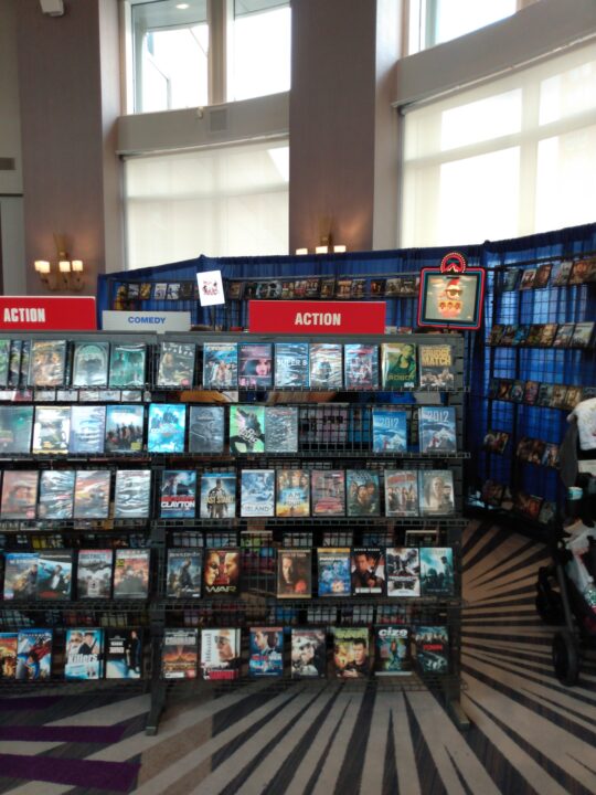 The Blockbuster Experience pop-up at Rhode Island Comic Con, Nov 3, 2024