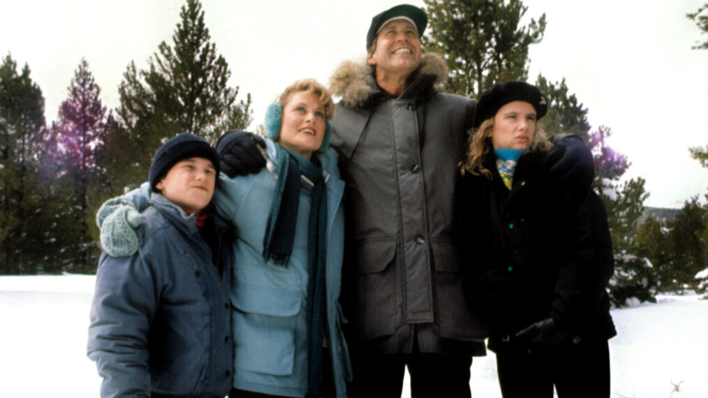 NATIONAL LAMPOON'S CHRISTMAS VACATION, Johnny Galecki, Beverly D'Angelo, Chevy Chase, Juliette Lewis, 1989