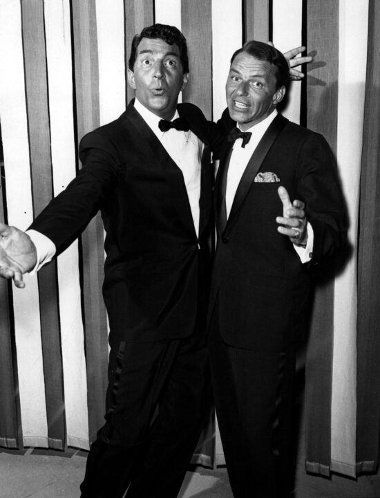 Dean Martin, Frank Sinatra on television's FORD STARTIME, 1959