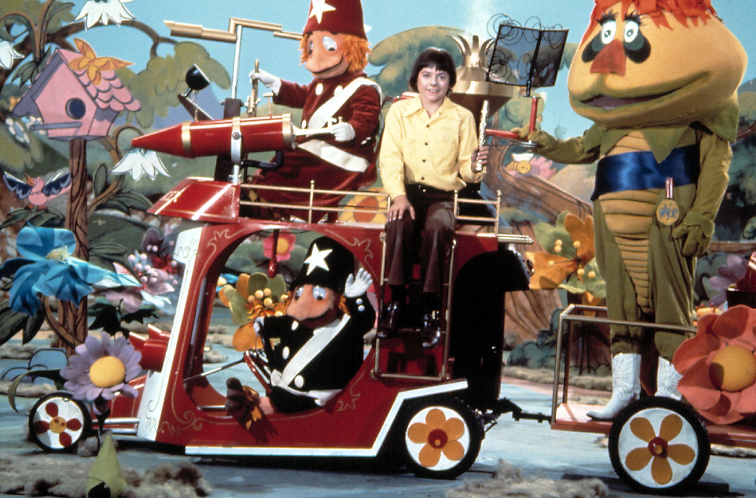 H.R. PUFNSTUF, Jack Wild (middle), H.R. Pufnstuf (right), 1969-71