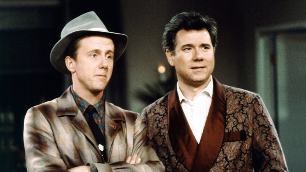 NIGHT COURT, (from left): Harry Anderson, John Larroquette, (1987), 1984-92.