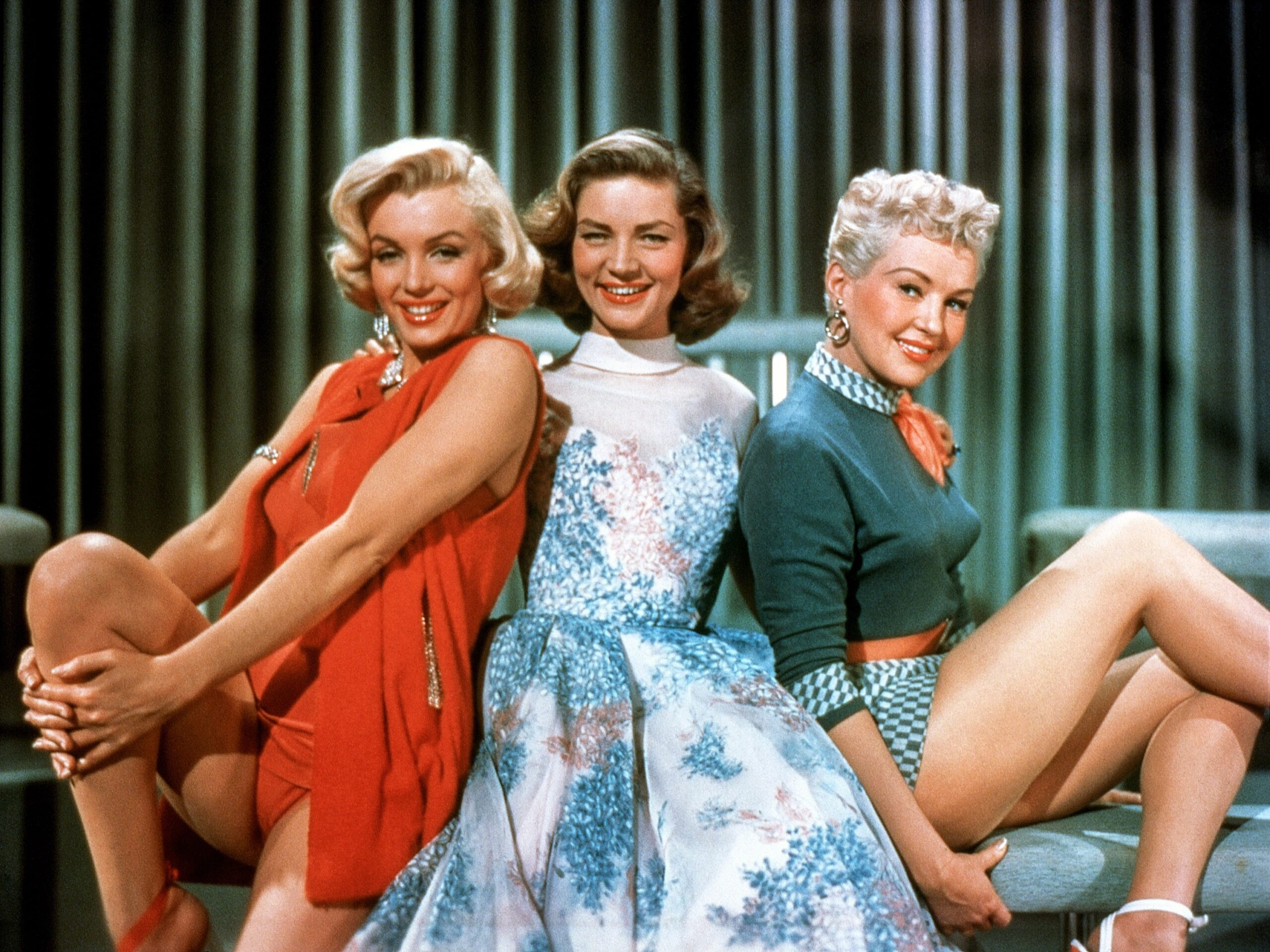 HOW TO MARRY A MILLIONAIRE, Betty Grable, Lauren Bacall, Marilyn Monroe, 1953,