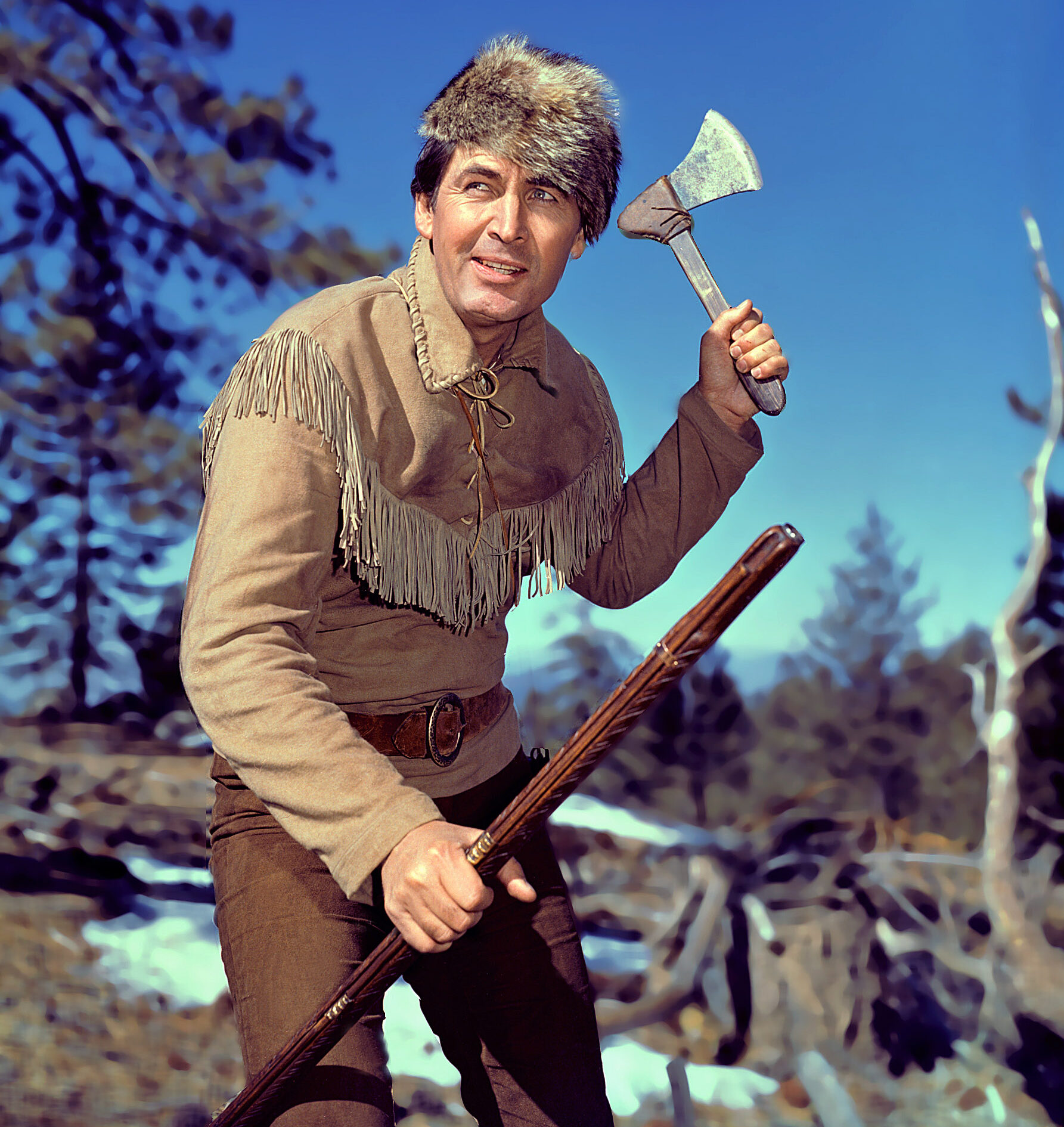 DANIEL BOONE, Fess Parker, 1964-1970, TM and Copyright © 20th Century Fox Film Corp. All rights reserved. Courtesy:
