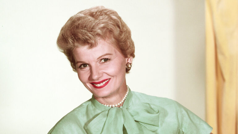 LOS ANGELES - JANUARY 1: Leave It To Beaver cast member Barbara Billingsley as June Cleaver. Image dated 1957.