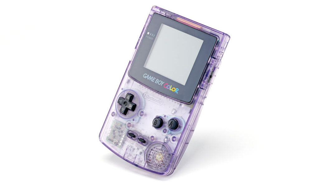 A Nintendo Game Boy Color handheld video game console, taken on December 20, 2019