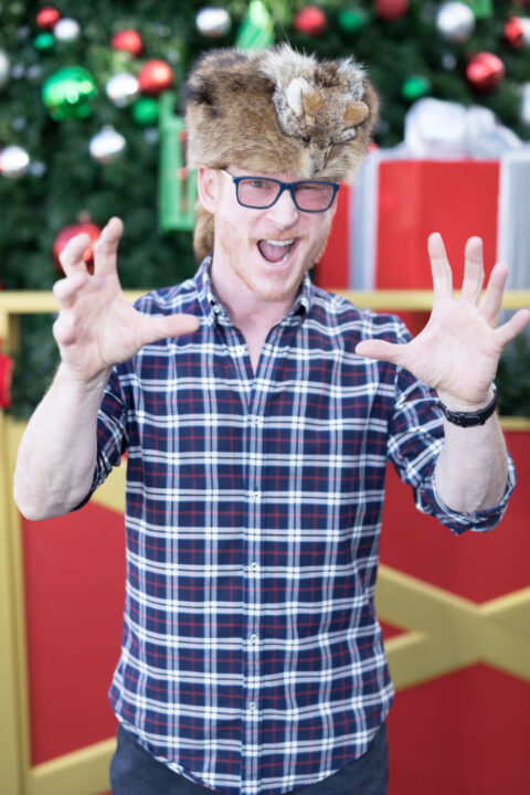 Actor Zack Ward attends The Salvation Army Celebrity Kettle Kickoff - Red Kettle Hollywood at the Original Farmers Market on November 30, 2017 in Los Angeles, California