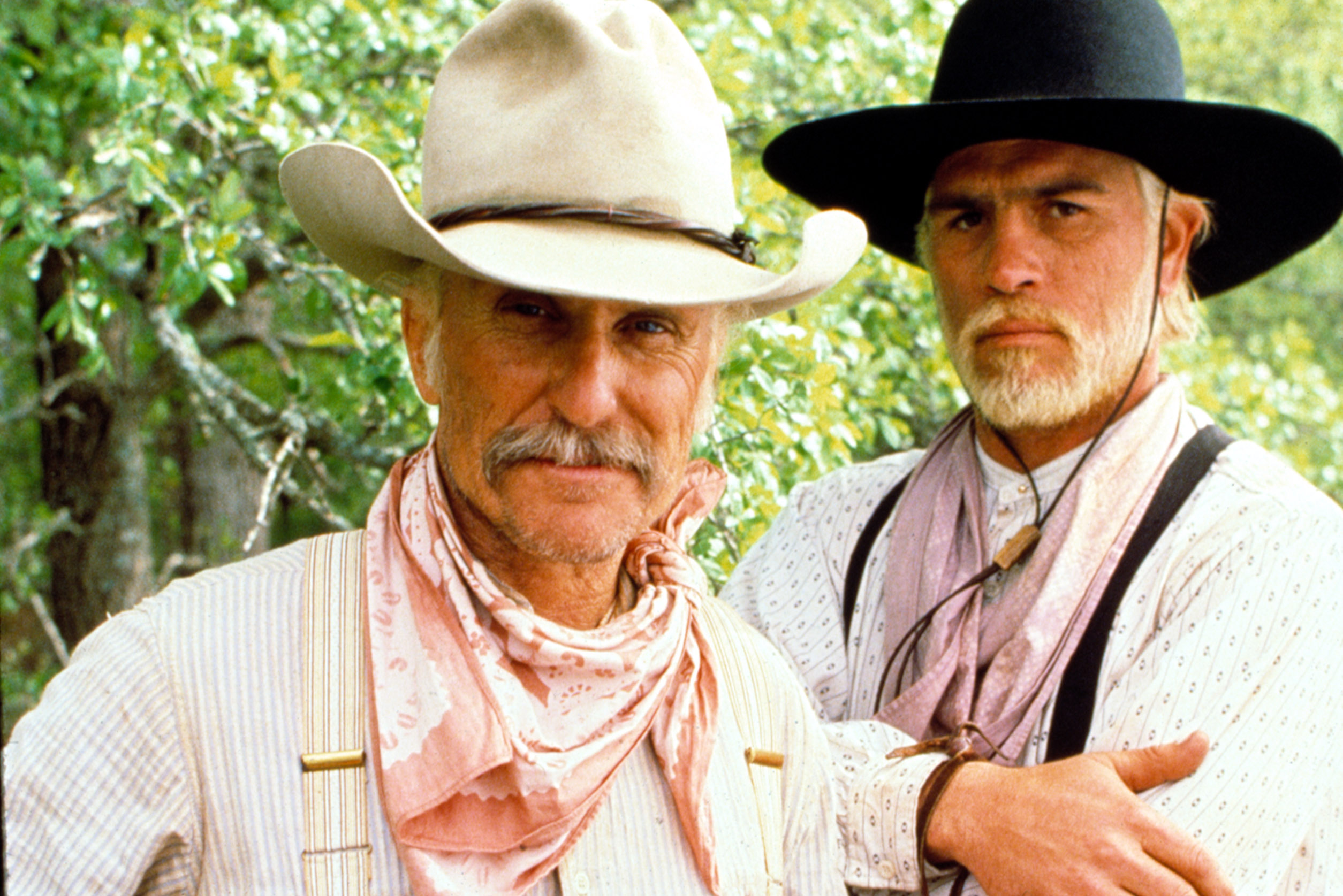 LONESOME DOVE, Robert Duvall, Tommy Lee Jones, 1989