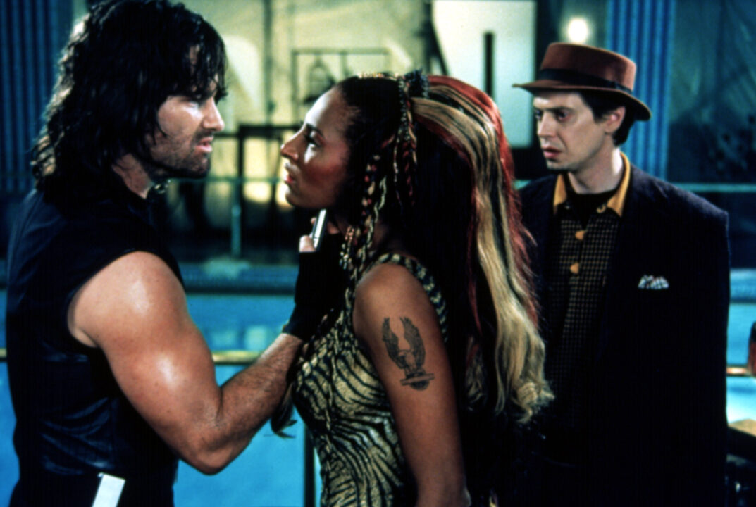 ESCAPE FROM L.A., Kurt Russell, Pam Grier, Steve Buscemi, 1996
