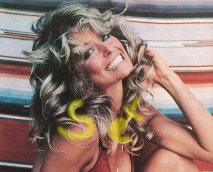 Farrah Fawcett SEX theory in poster