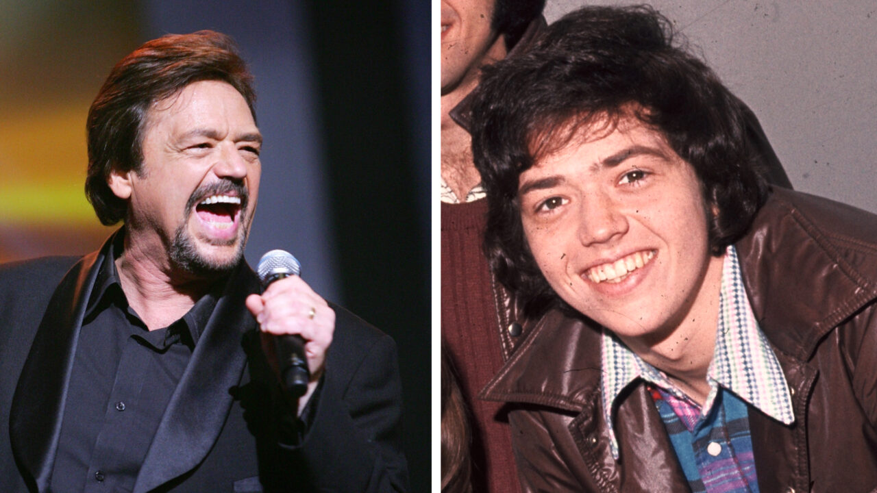 Jay Osmond then and now