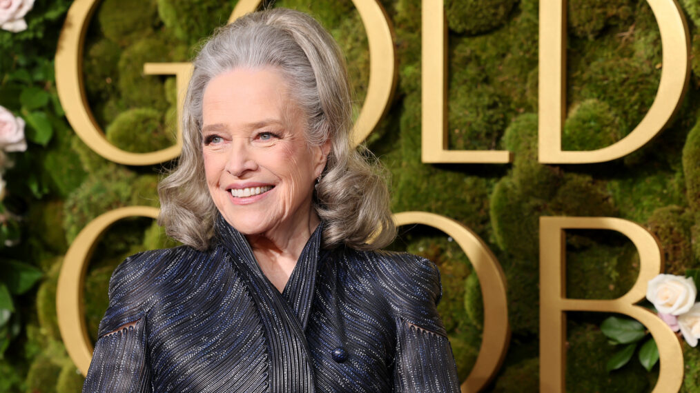 BEVERLY HILLS, CALIFORNIA - JANUARY 05: Kathy Bates attends the 82nd Annual Golden Globe Awards at The Beverly Hilton on January 05, 2025 in Beverly Hills, California.