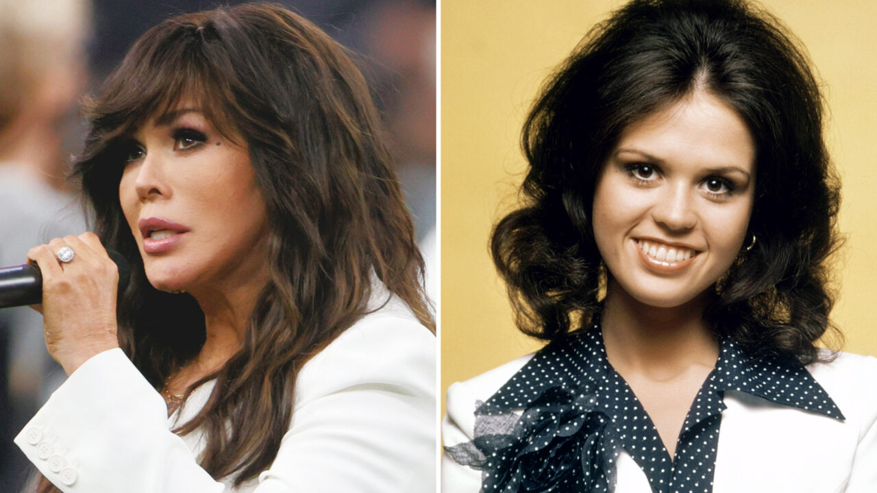 Marie Osmond then and now