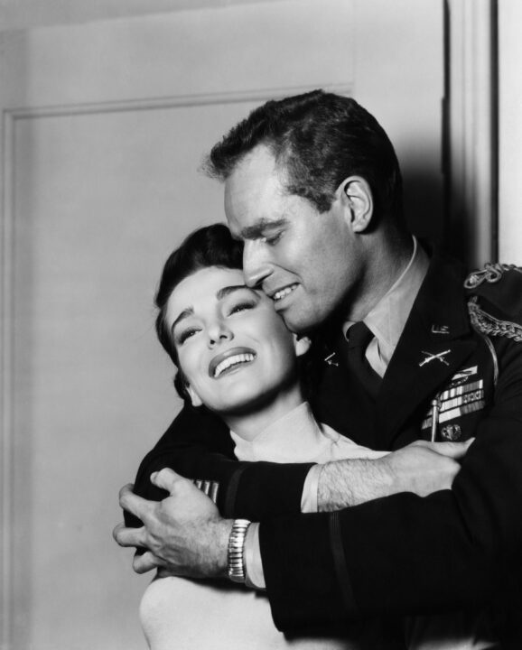 THE PRIVATE WAR OF MAJOR BENSON, Charlton Heston, Julie Adams, 1955
