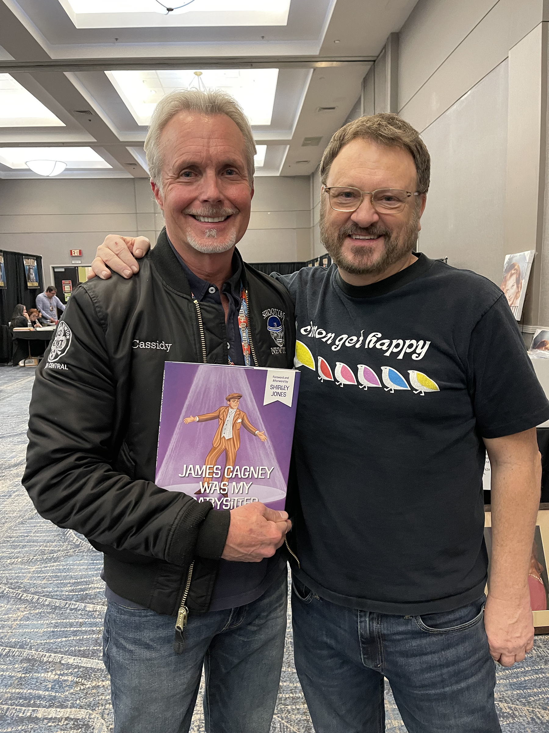 Ryan Cassidy and Johnny Ray Miller share book they wrote together