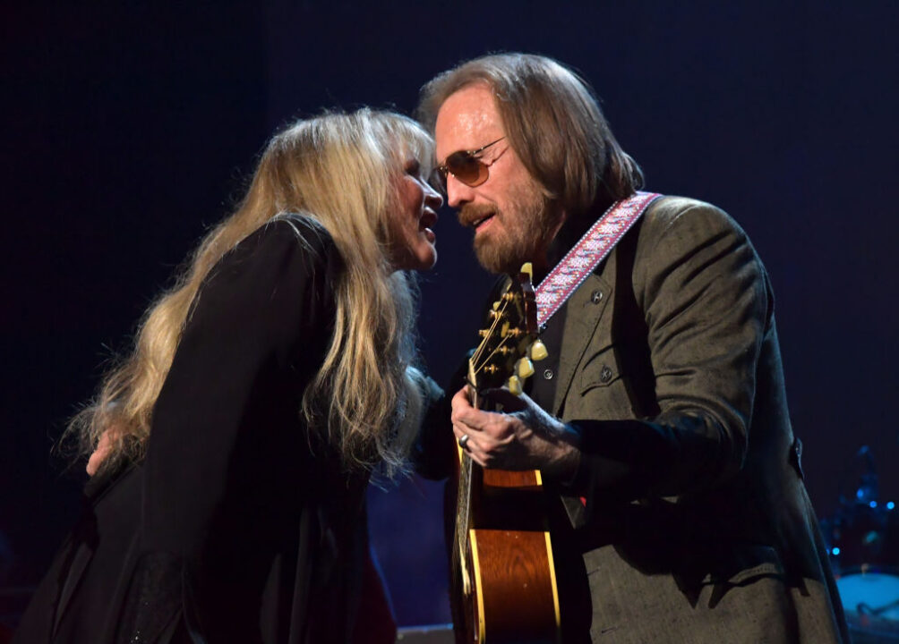 Musicians Stevie Nicks (L) and Tom Petty perform onstage during MusiCares Person of the Year honoring Tom Petty at the Los Angeles Convention Center on February 10, 2017 in Los Angeles, California